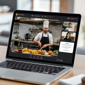 Virtual Cooking Classes (Live/On-Demand)
